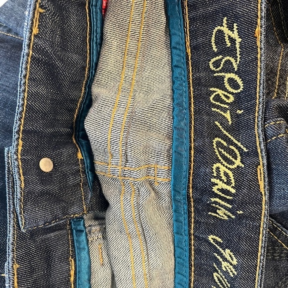 Espirit Dark Wash Mid Rise Bootcut Jeans - Picture 7 of 9